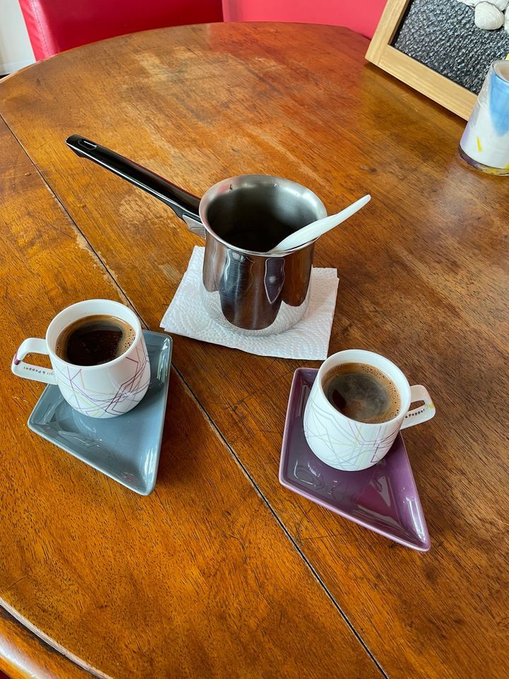 Turkish Coffee Grind Reading Tasseography, Kiki's Communications Inc., Courtenay, August 13