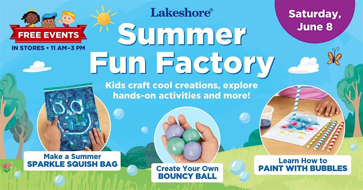 Free Kids Event Summer Fun Factory (Memphis), Lakeshore, Memphis, 8
