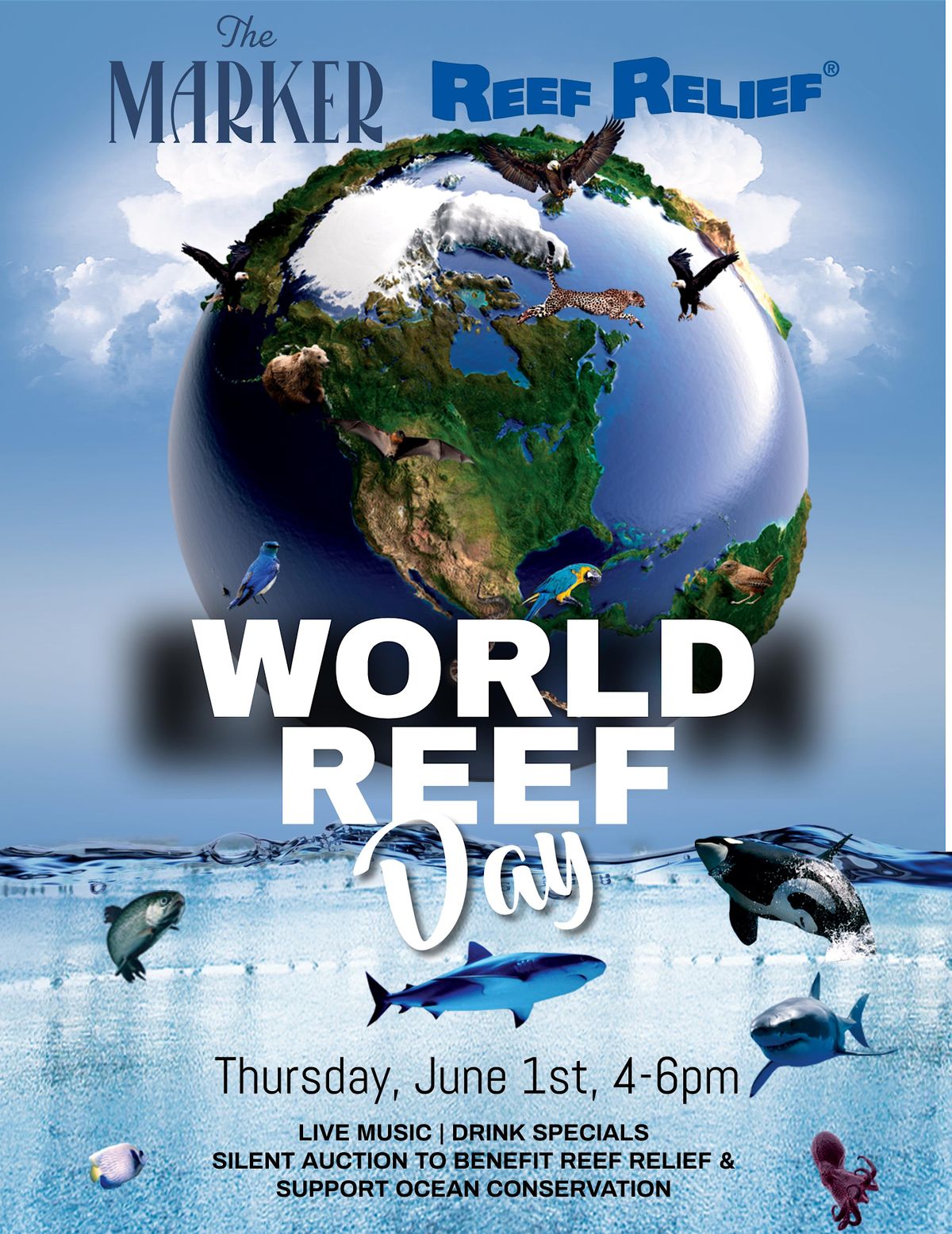 World Reef Day Celebration, The Marker Harbor Resort Key West, June 1
