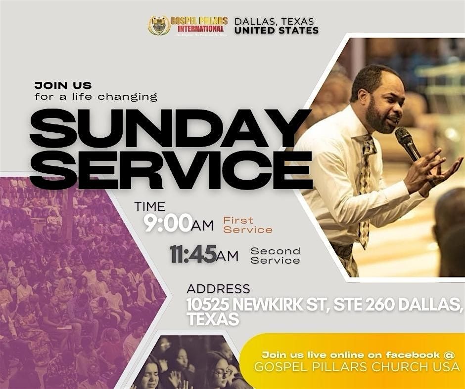 MEGA SUNDAY: At Gospel Pillars Church in Dallas | Event in Dallas | AllEvents