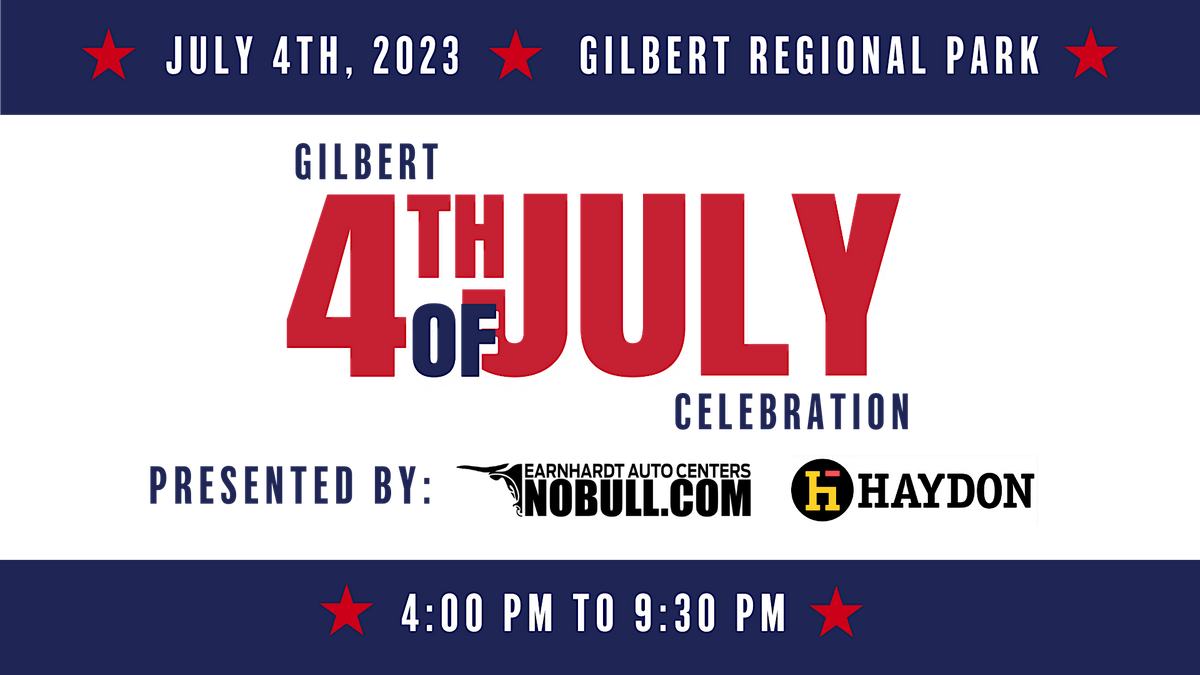 2025 Gilbert 4th of July Celebration VIP Experience, Gilbert Regional