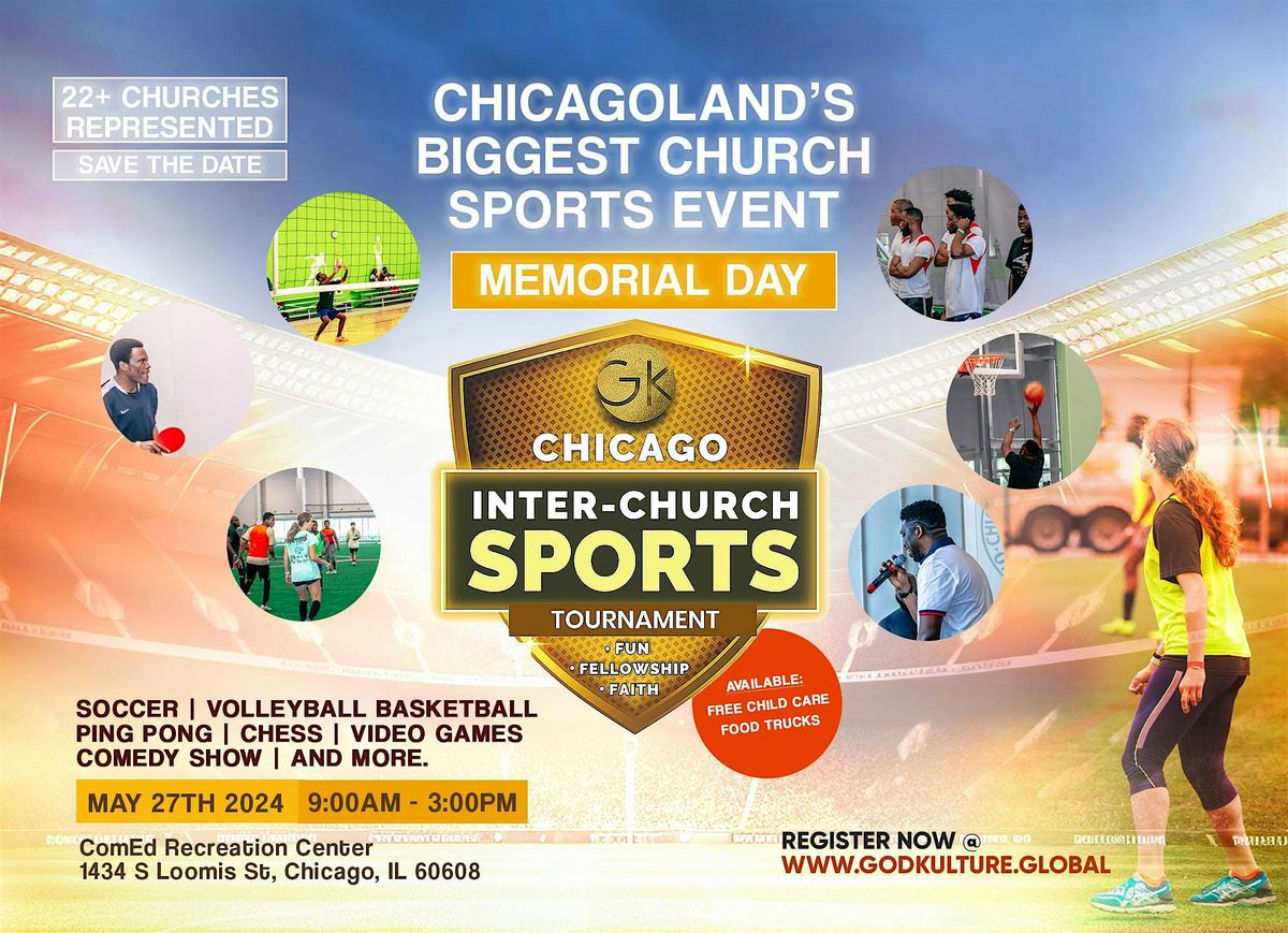 GodKulture Inter-Church Sports Tournament 2025, 26 May | Event in Chicago | AllEvents