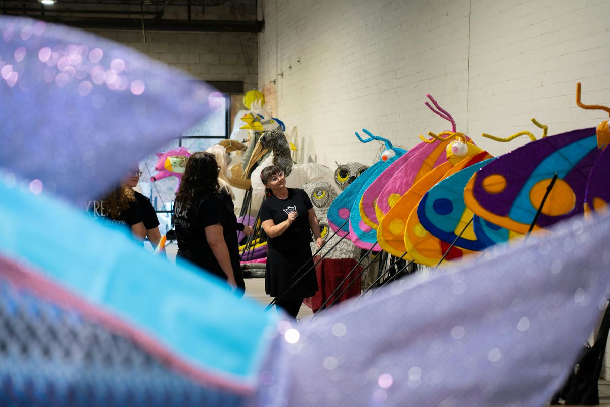 BeltLine Lantern Parade Lantern Ideas & Studio Tour!, Lee + White