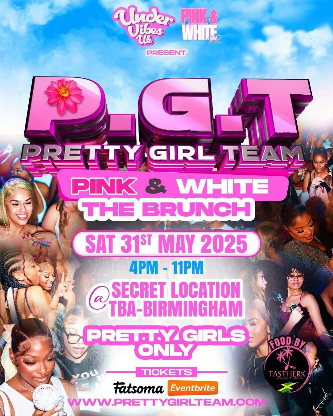 PRETTY GIRL TEAM 😍 - The PINK🩷&amp;🤍WHITE BRUNCH☀️, 31 May | Event in Birmingham | AllEvents