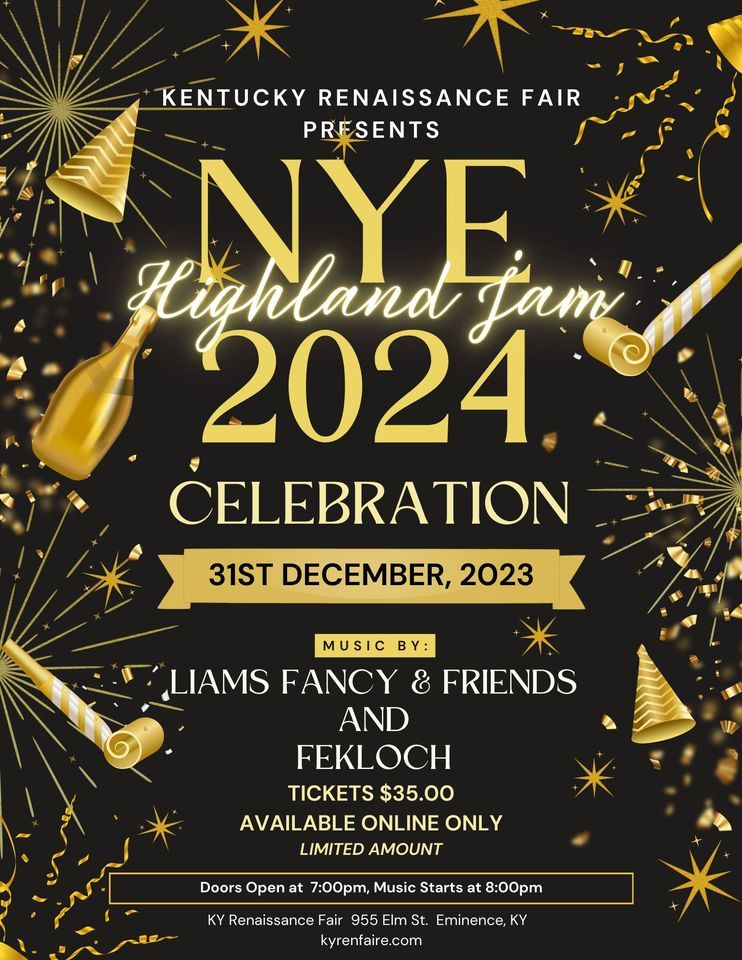 KY Ren Fair NEW YEARS EVE HIGHLAND JAM, Kentucky Renaissance Fair