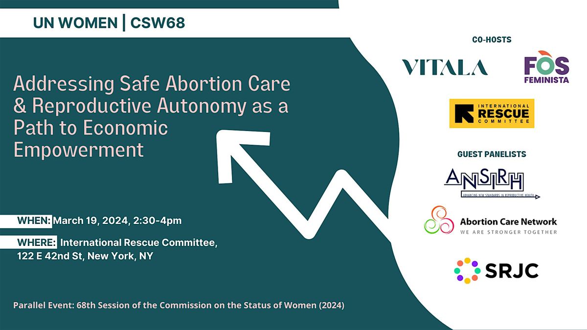 Safe Abortion Care & Reproductive Autonomy: A Path to Economic ...