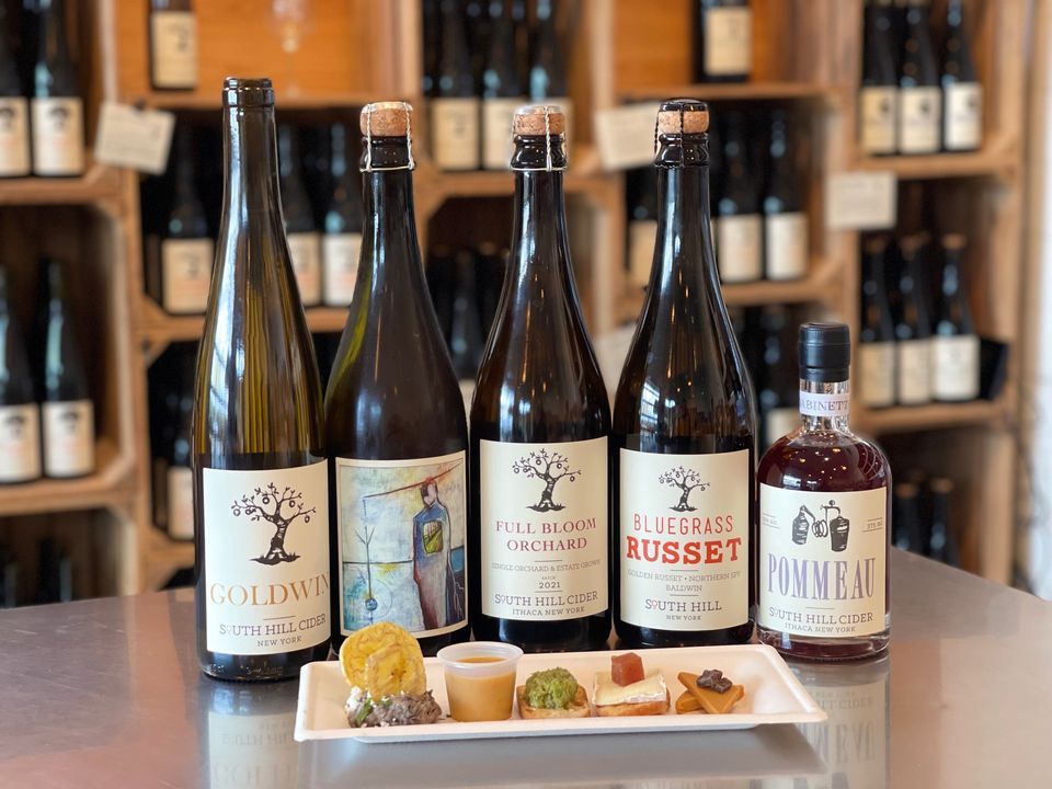 Cider Week Premium Cider Flight & Pairing at South Hill Cider, South