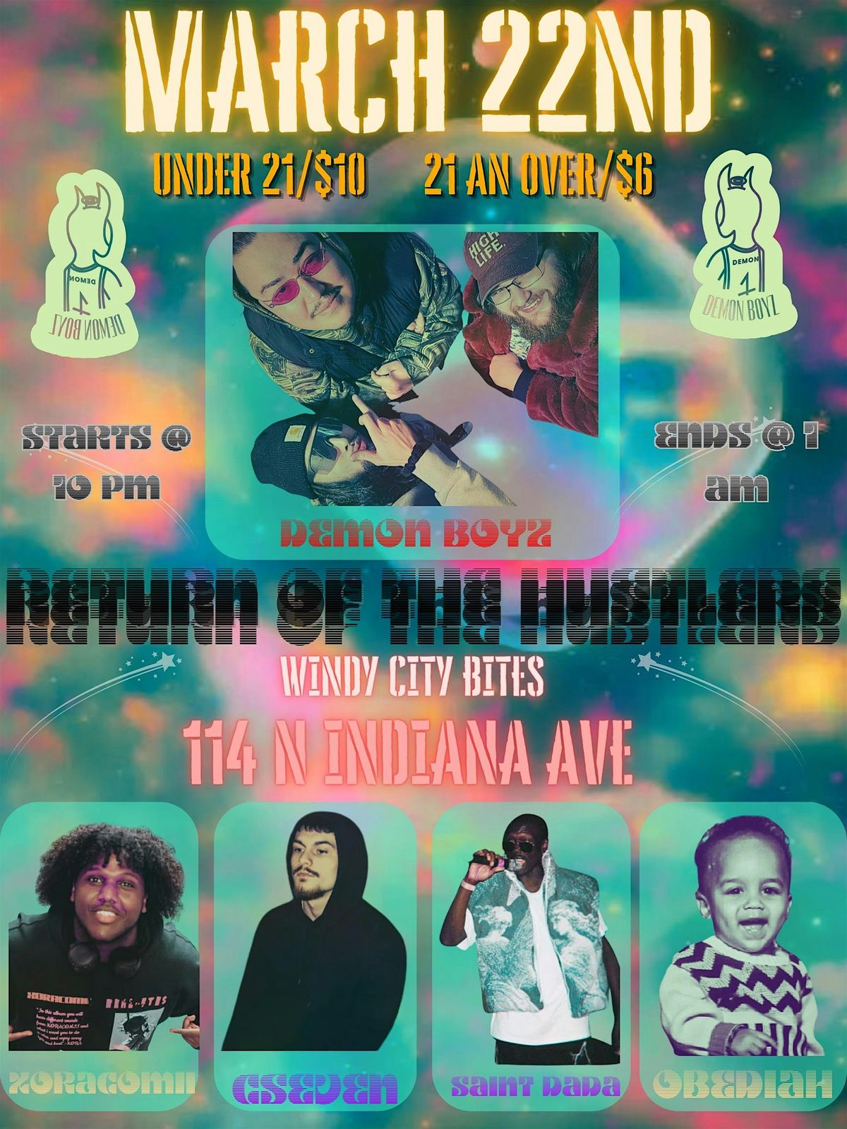 The Return of the Hustlers, Windy City Bites Bar & Grill, North Indiana ...