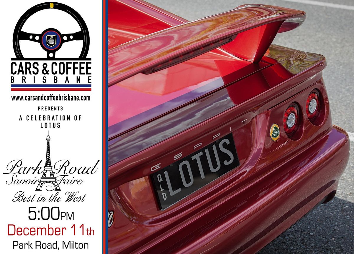 Cars and Coffee Brisbane at Park Rd, Park Road, Milton, December 11