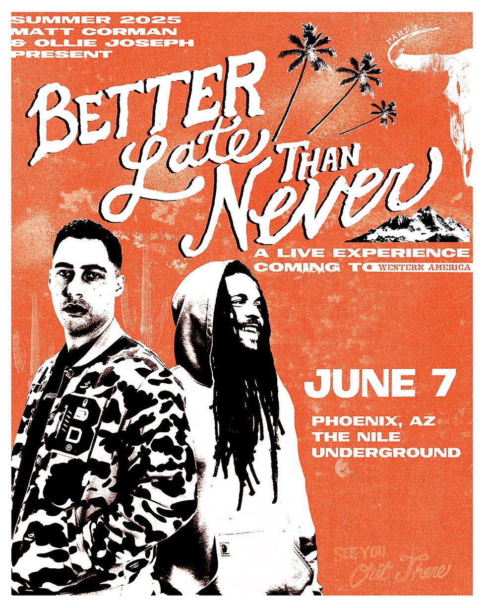 Matt Corman and Ollie Joseph at Moroccan Lounge, 10 June | Event in Los Angeles | AllEvents
