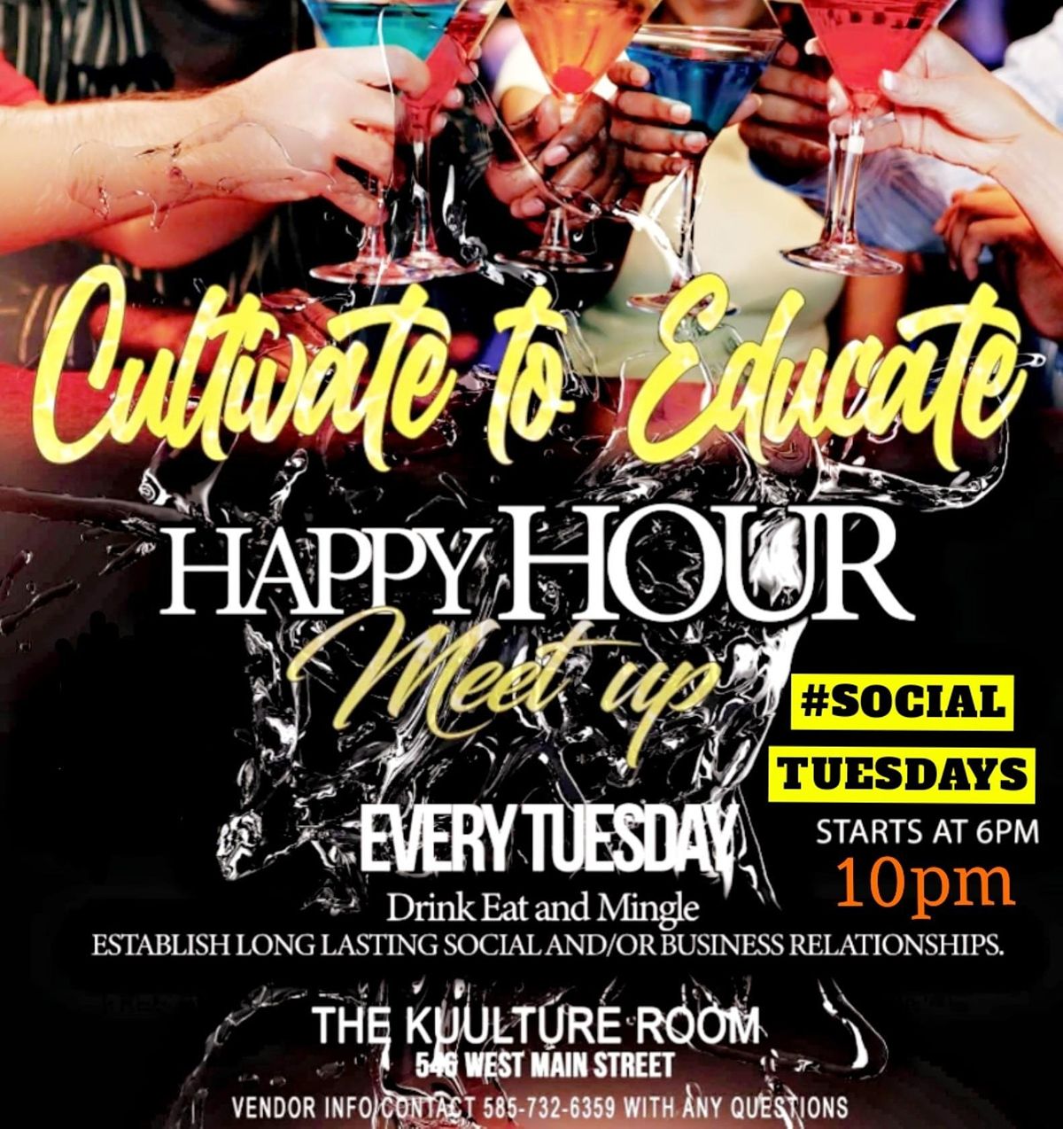 Happy Hour Meetup Cultivate To Educate Every Tuesday 546 W Main St Rochester April 19 To May 31 Allevents In Happy Hour Meetup Cultivate To Educate Every Tuesday 546 W Main St Rochester April 19 To May 31 Allevents In