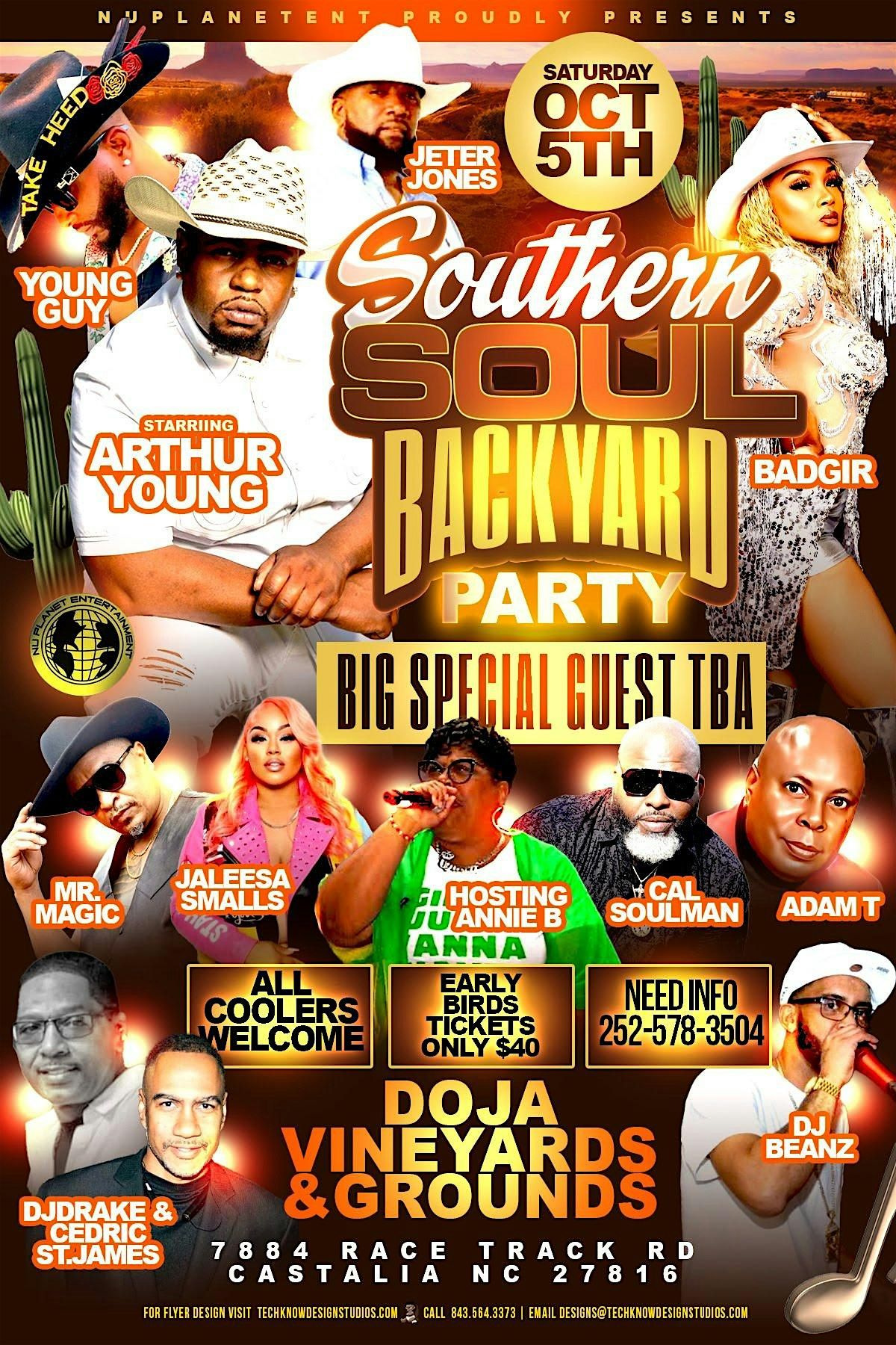 SOUTHERN SOUL BACKYARD PARTY, Doja Vineyard & Grounds, Castalia, 5 ...