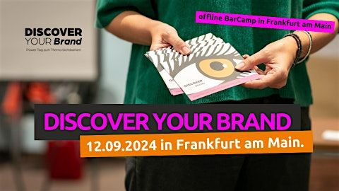 DISCOVER YOUR BRAND!, 12 September | Event in Frankfurt am Main | AllEvents