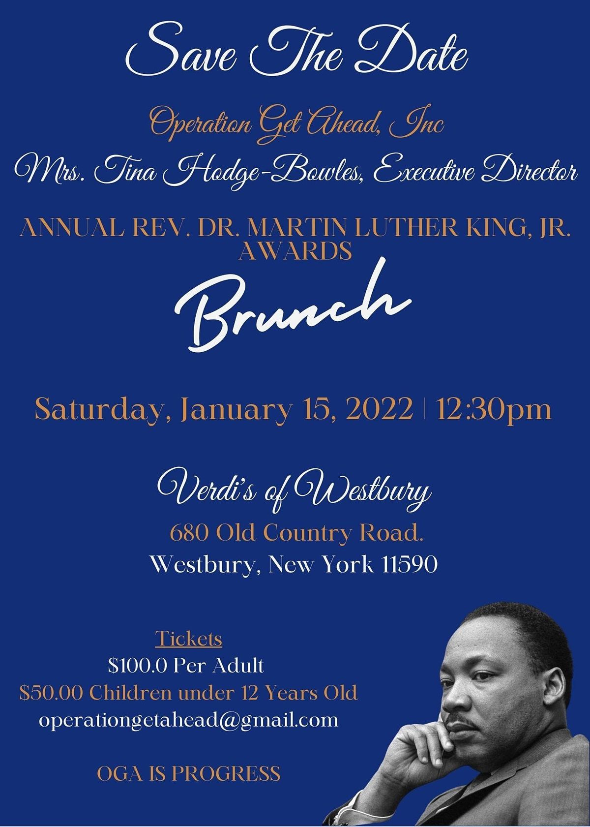 Rev Dr Martin Luther King Jr Awards Brunch Verdi S Westbury January 15 2022 Allevents In Mlk Events 2022 Near Me