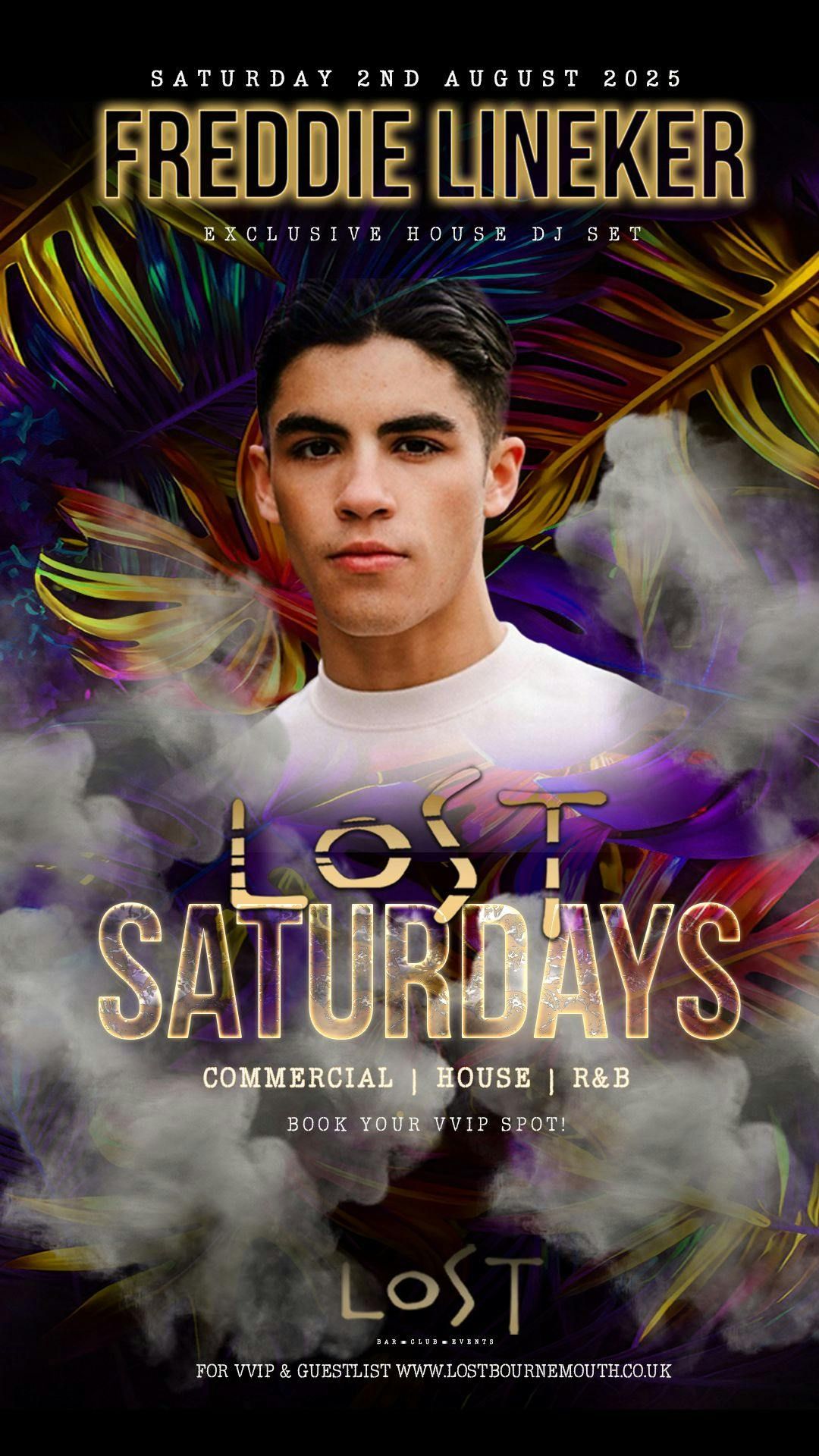 Lost Saturdays with Freddie Lineker!, 2 August | Event in Bournemouth | AllEvents
