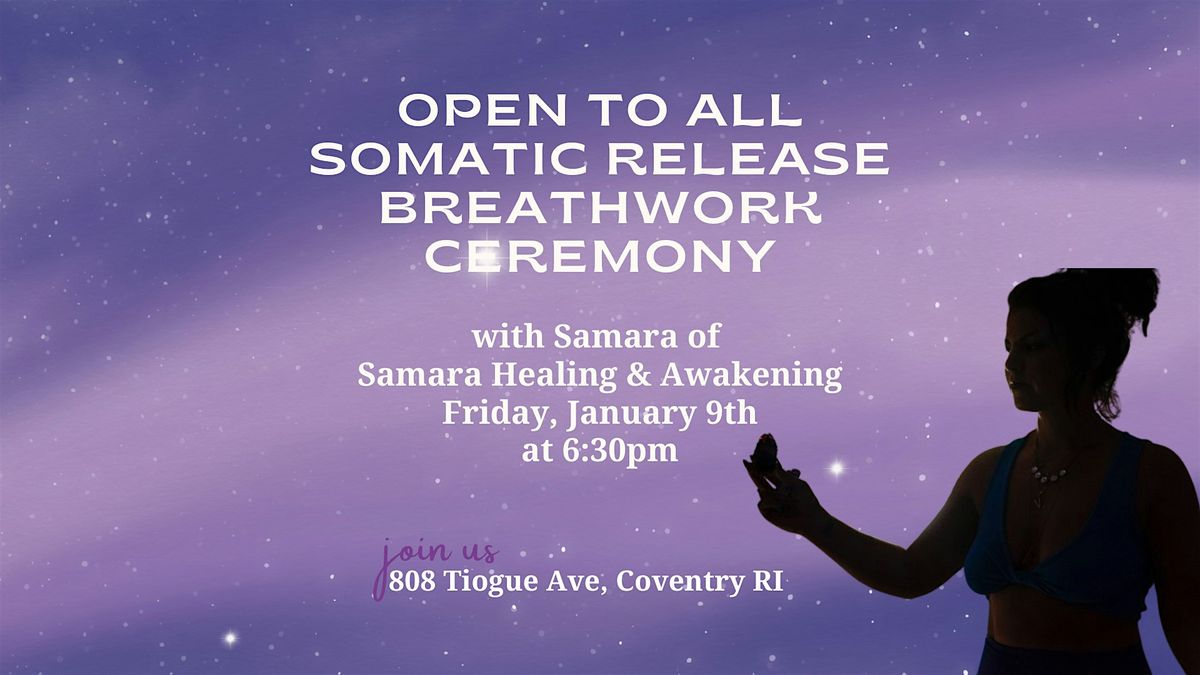 Open to All Somatic Release Breathwork Ceremony, 9 January | Event in Coventry | AllEvents