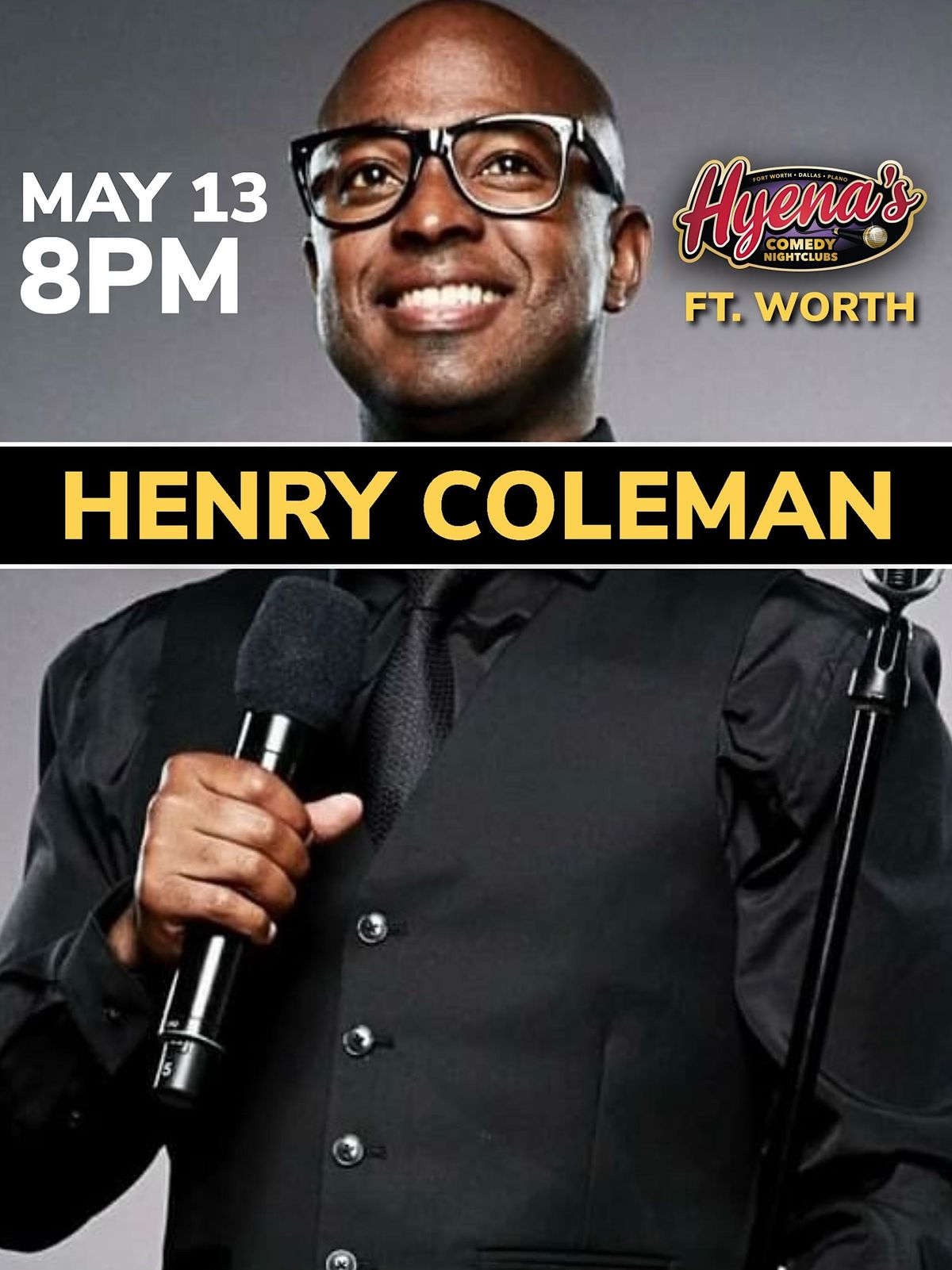 Henry Coleman (HBO, MTV) - Ft. Worth Hyenas 5/13, Hyena's Comedy