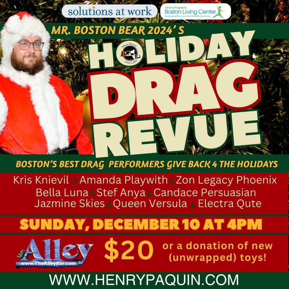 Holiday Drag Revue!, Alley Bar, East Boston, December 10 2023