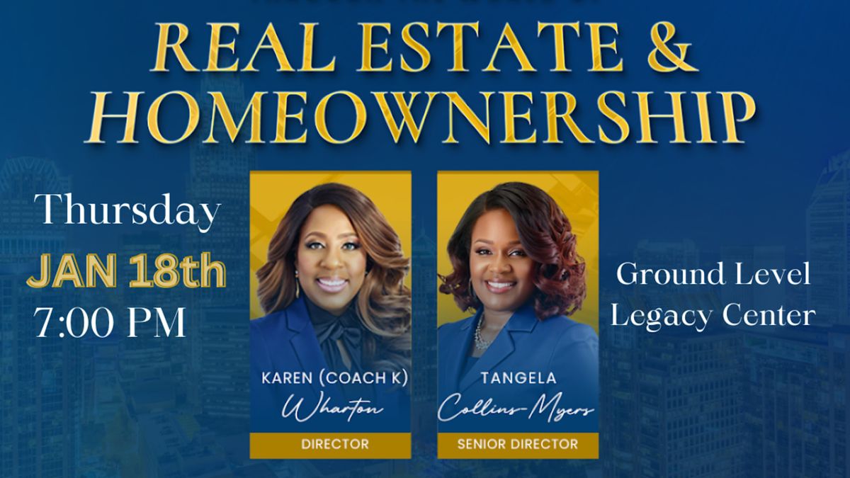 Lets Talk Homeownership and Building Wealth though Real Estate