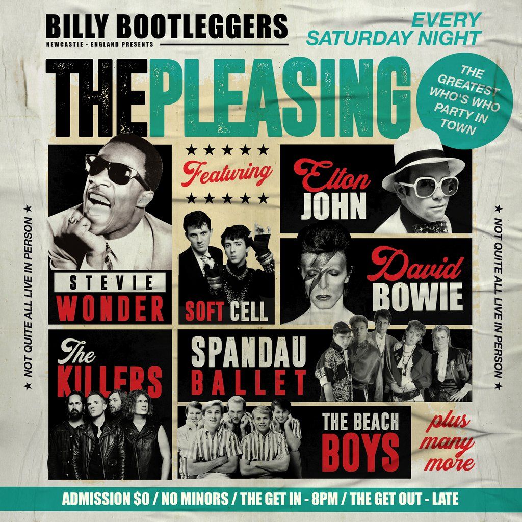 The Pleasing - EVERY SATURDAY @ BILLY'S, 21 June | Event in Newcastle Upon Tyne | AllEvents