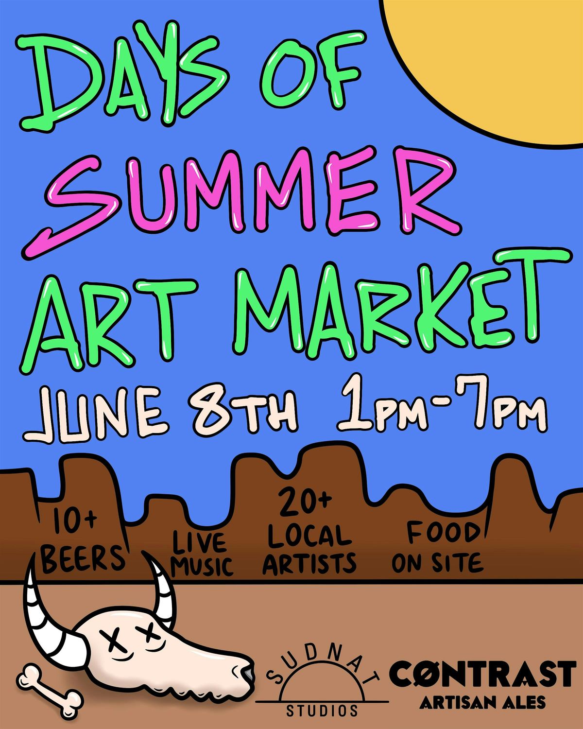 Art Market Contrast Artisans Ales, Contrast Artisan Ales, Chamblee, 8