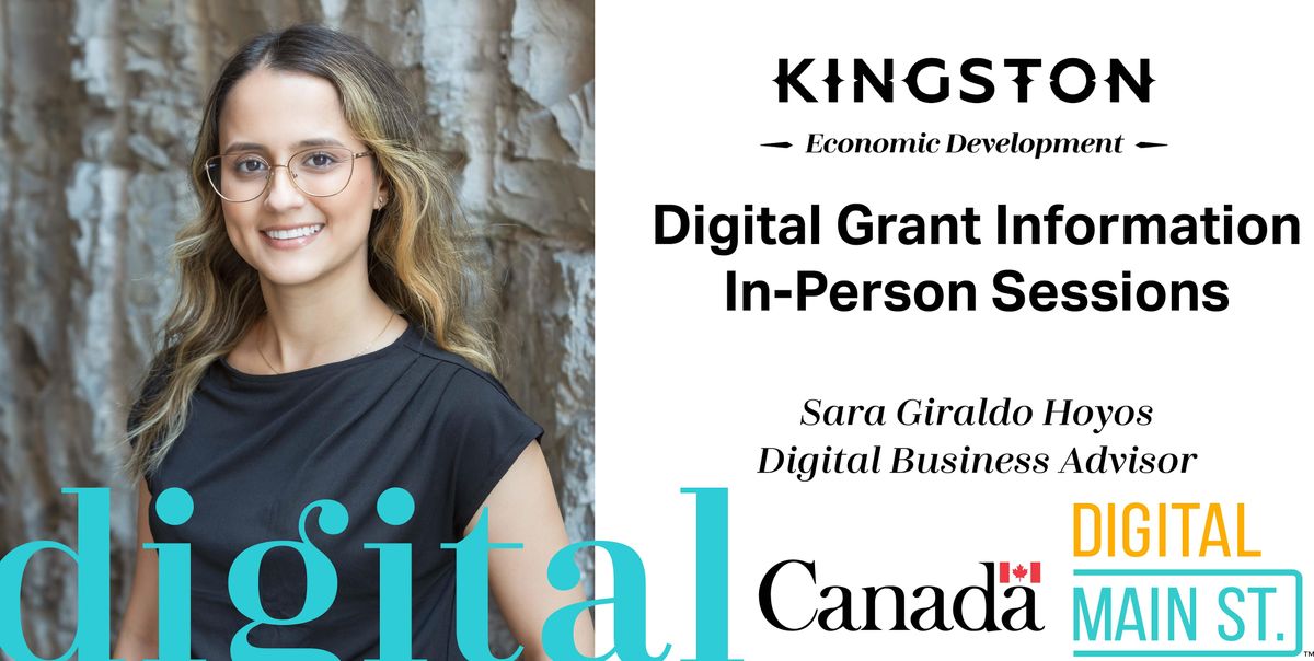 Digital Grant In-Person Information Session | Event in Kingston | AllEvents.in