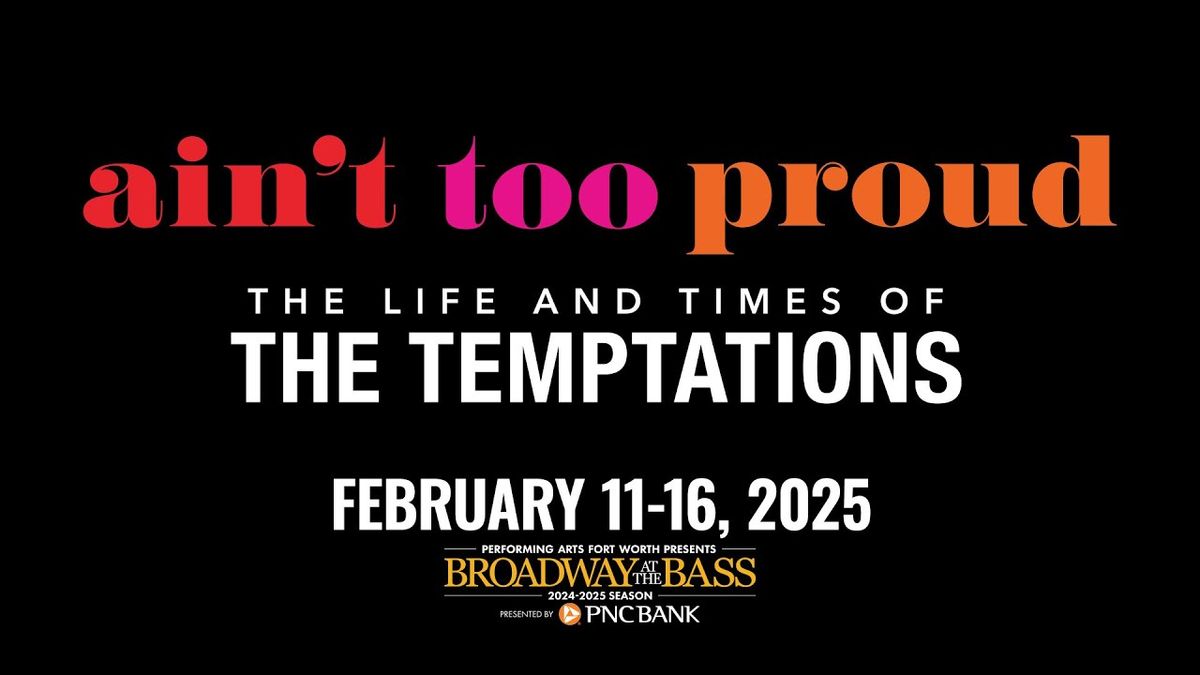 Ain't Too Proud: The Life and Times of The Temptations, 17 July | Event in Charlotte | AllEvents