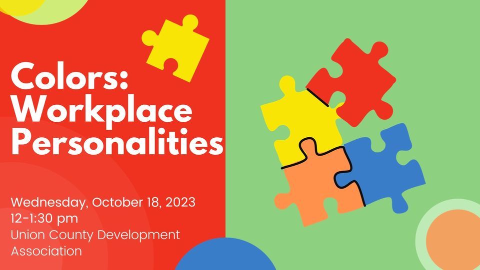 COLORS Workplace Personalities , Union County Development Association
