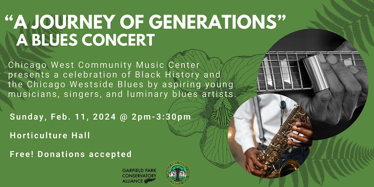 "A Journey of Generations" A Blues Concert, Garfield Park