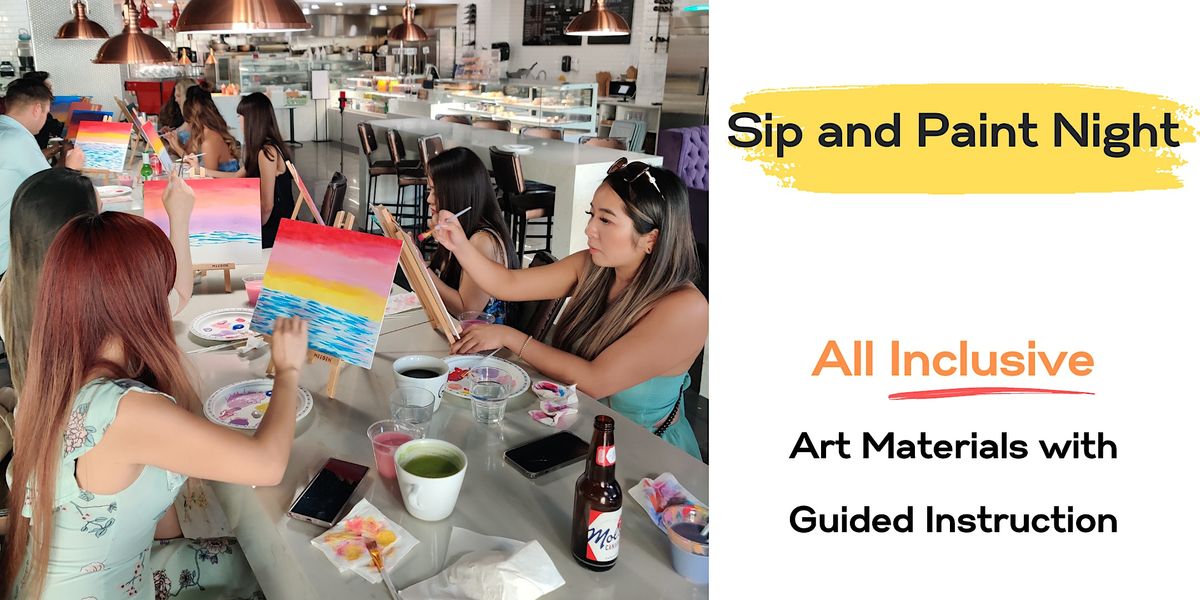 Sip N Paint Night With GirlsConnectYYC | Event in Calgary | AllEvents