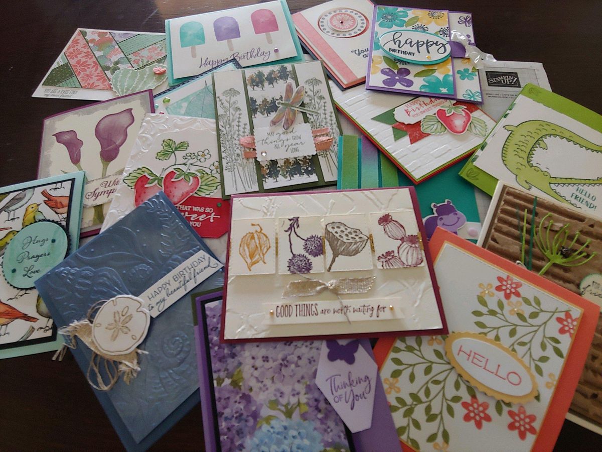 February 2024 Card Making Party with Gina!, Jenn Rucshner's Home ...