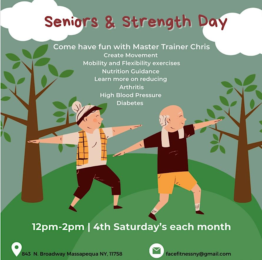 Seniors & Strength, 843 N Broadway, Massapequa, January 27 2024