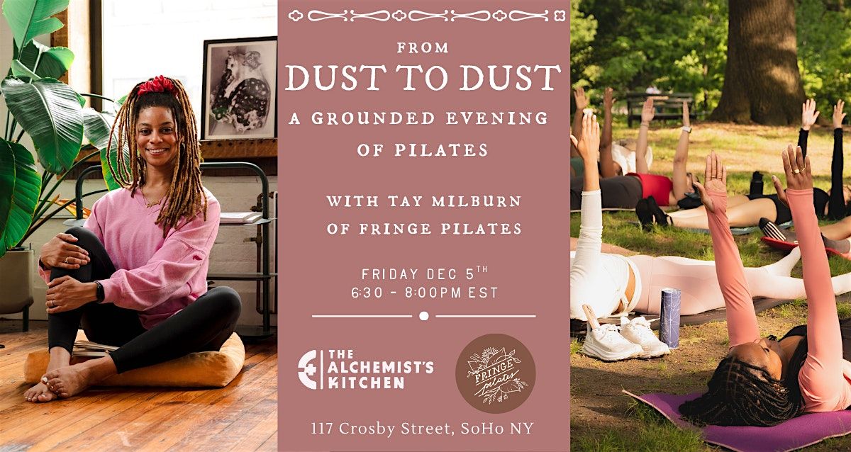 From Dust to Dust: A Grounded Evening of Pilates, 5 December | Event in New York | AllEvents