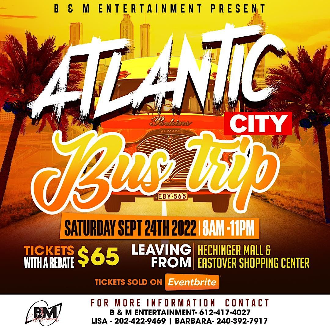 We stay in atlantic city for seven hours!! Atlantic City Bus Trip, Bally's Atlantic City Hotel & Casino, September
