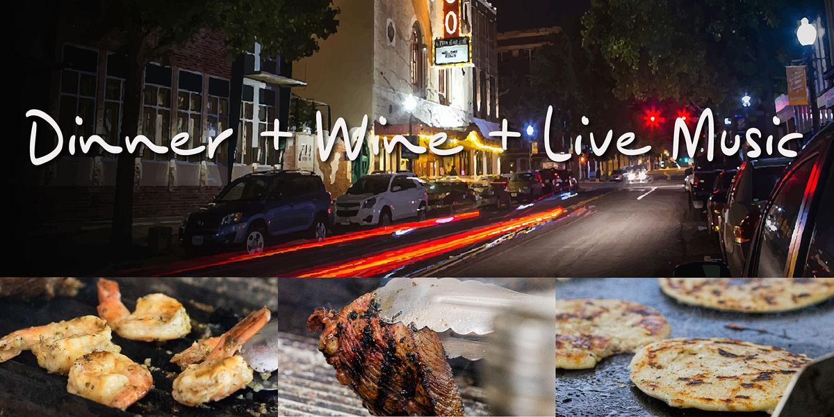 Dinner + Wine + Live Music (A Taste Of Color by Chef Jose Flores