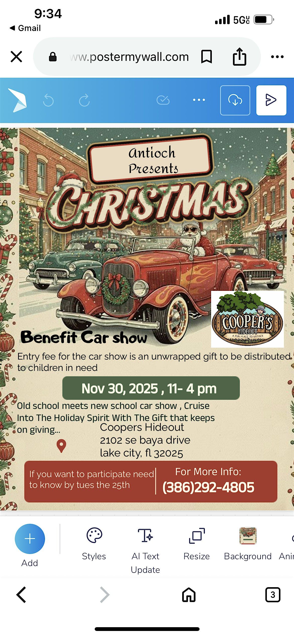 Charity car show | Event in Lake City | AllEvents