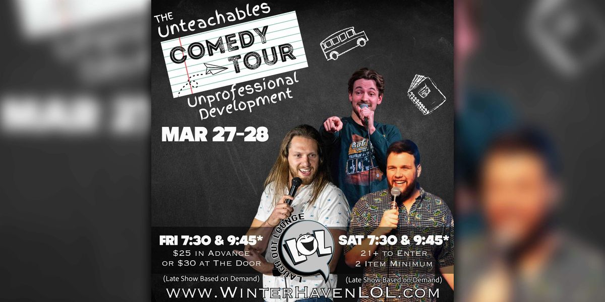 The Unteachables Comedy Tour!, 27 March | Event in Winter Haven | AllEvents