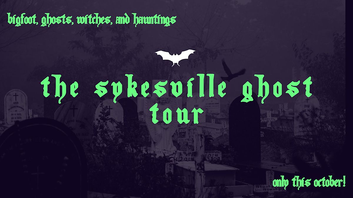 The Sykesville Ghost Tour, Patapsco Distilling Company, Sykesville, 20