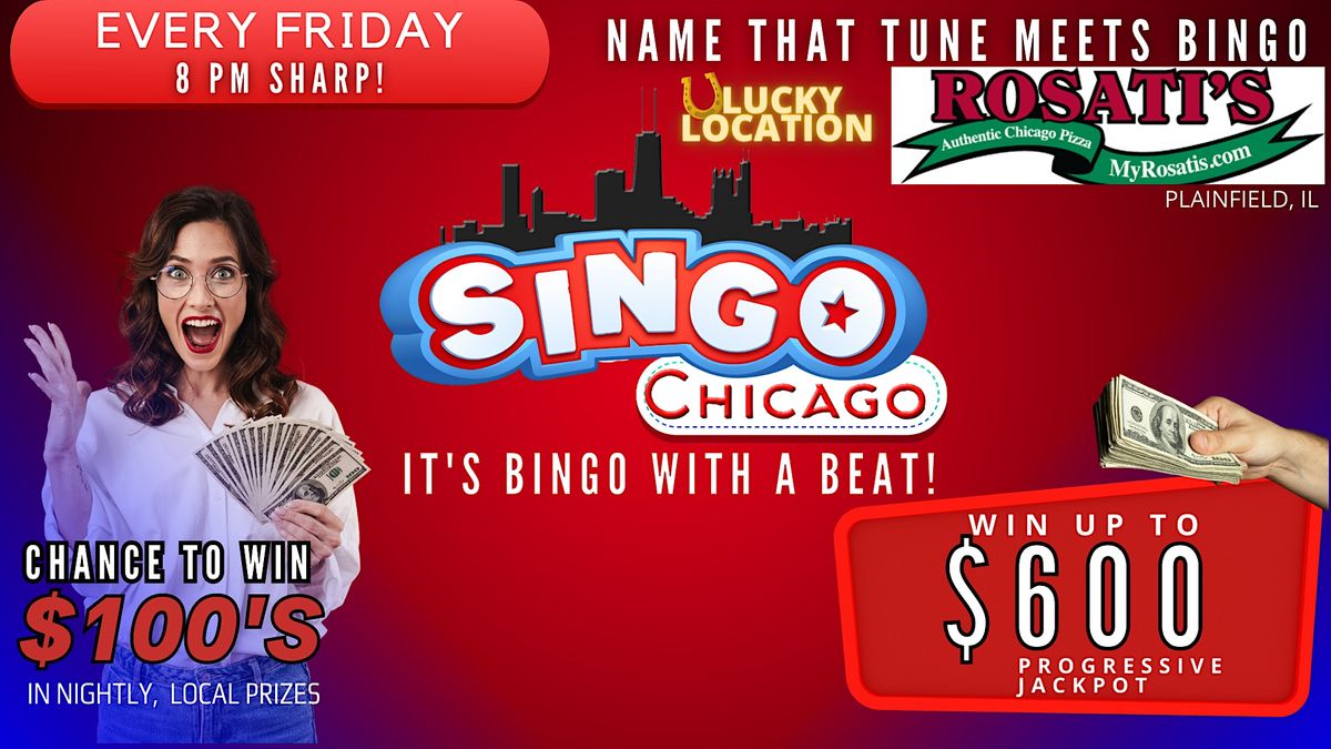 SINGO - Music Bingo @ Rosati's Plainfield | Event in Plainfield | AllEvents