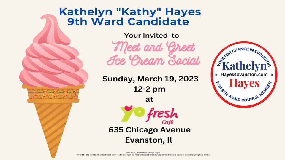 Meet and Greet Ice Cream Social at YoFresh Cafe, YoFresh Yogurt Cafe