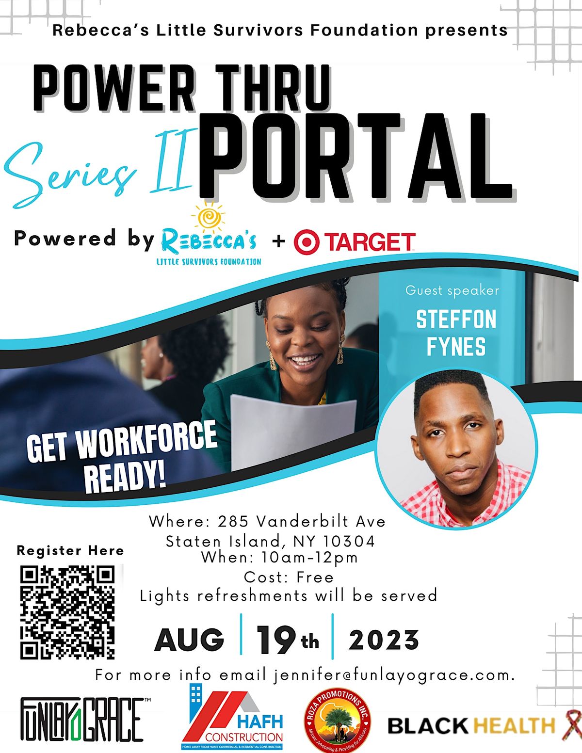 Power thru Portal, 285 Vanderbilt Ave, Staten Island, August 19 2023