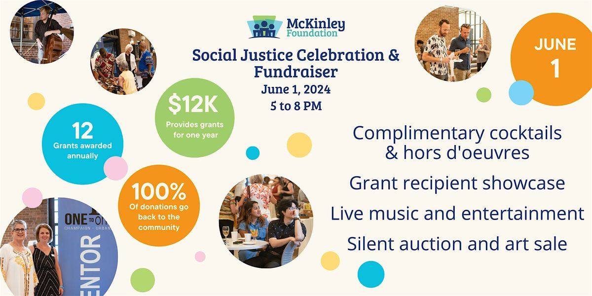Social Justice Celebration & Fundraiser, 7 June | Event in Champaign | AllEvents