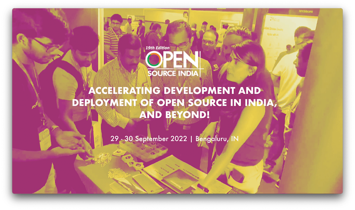 Open Source India 2025, NIMHANS Convention Centre Bengaluru, 29