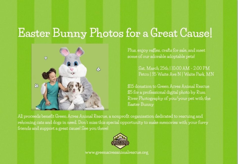 Easter Bunny Photos!, Petco (Waite Park), March 25 2025 AllEvents.in
