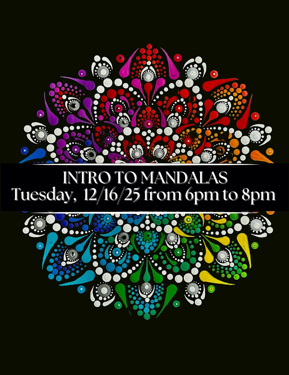Intro to MANDALAS - Paint & Wellness Class, 16 December | Event in Simsbury | AllEvents