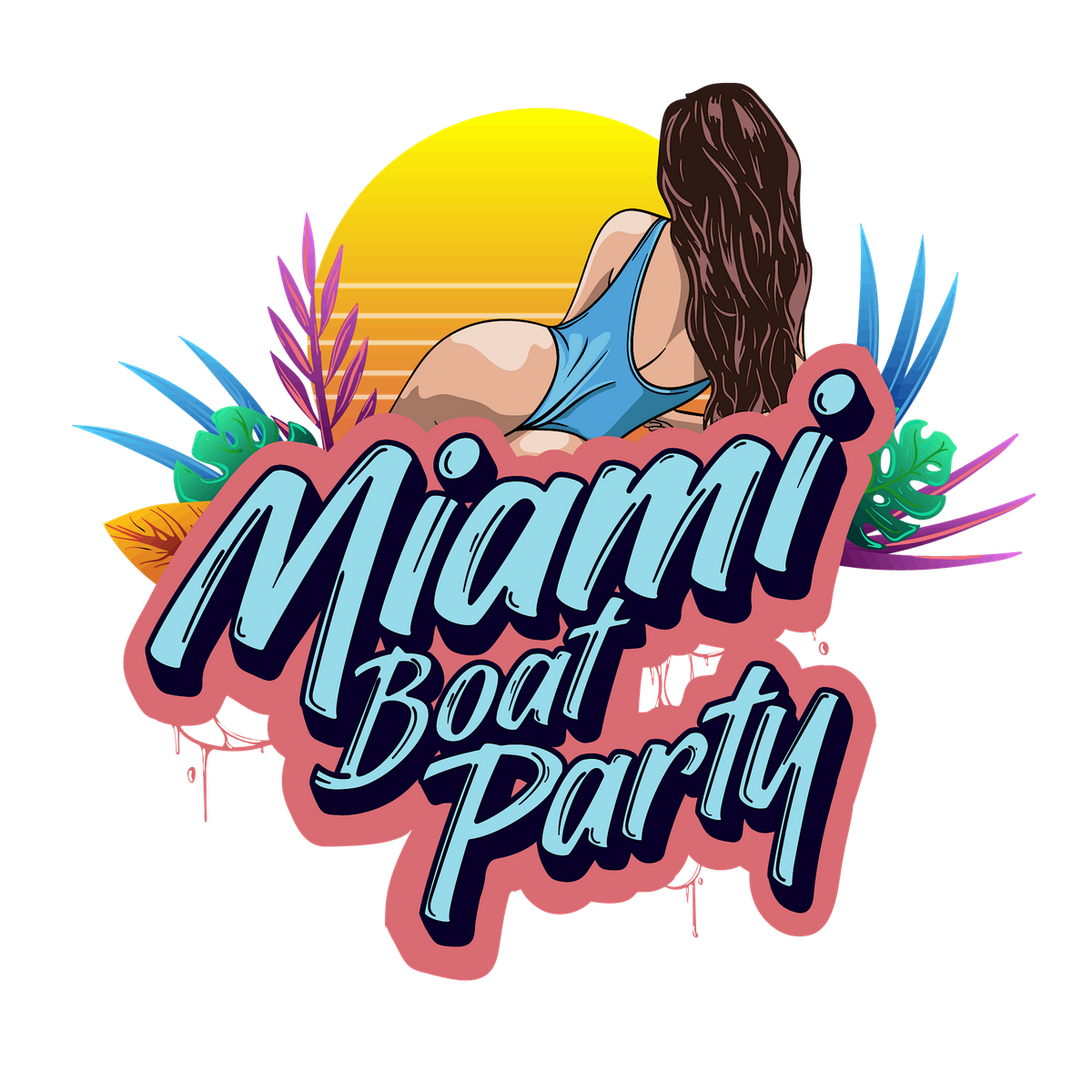 MIAMI BOAT PARTY REGGAETON LATIN EDM HIP HOP MIAMI MARINA sticker-book-play-online-games-for-free-gamesdonut