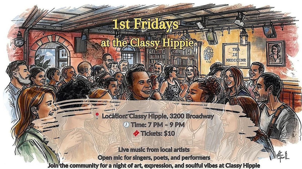 1st Fridays at Classy Hippie, 5 December | Event in Sacramento | AllEvents