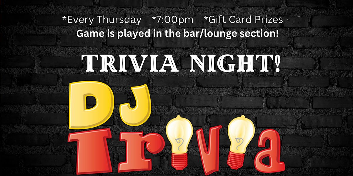 DJ Trivia- Thursdays at Buffalo's Cafe in Hiram | Event in Hiram | AllEvents