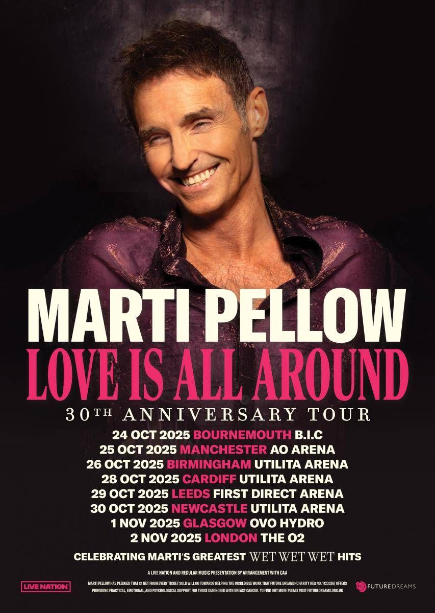 Marti Pellow Leeds Tickets, 29 October | Event in Leeds | AllEvents