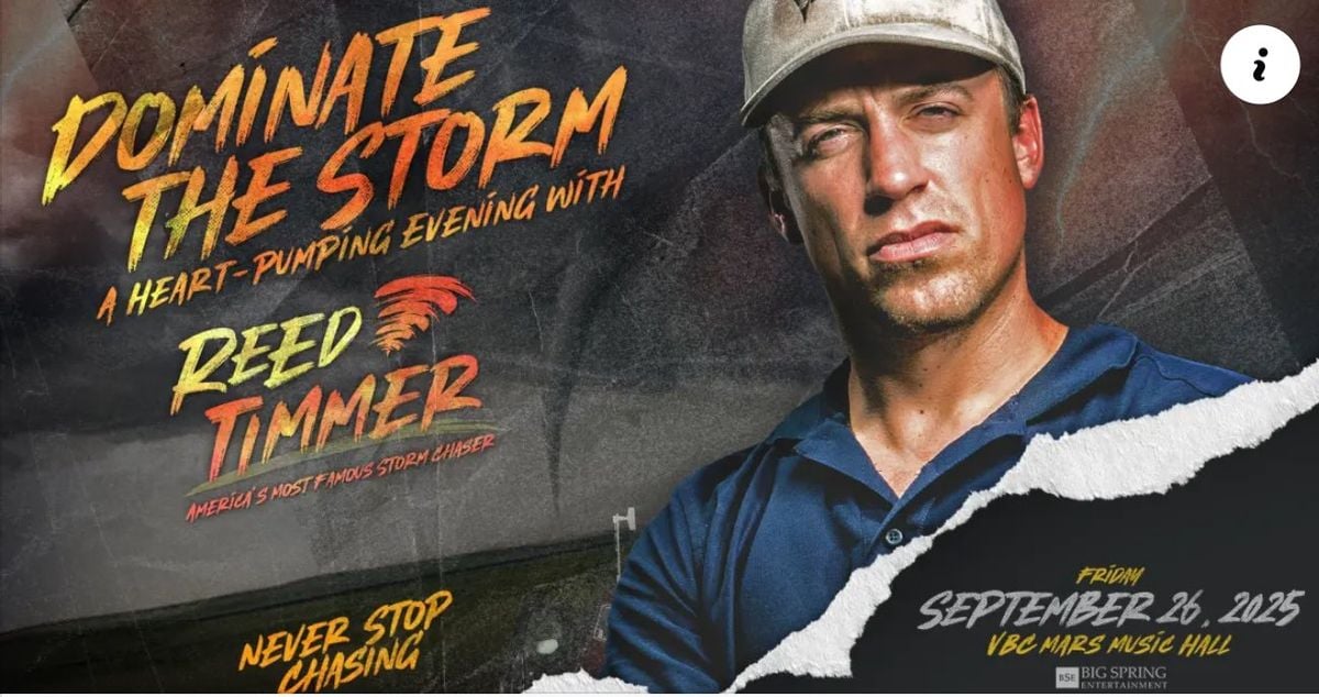 Reed Timmer, 27 September | Event in Augusta | AllEvents